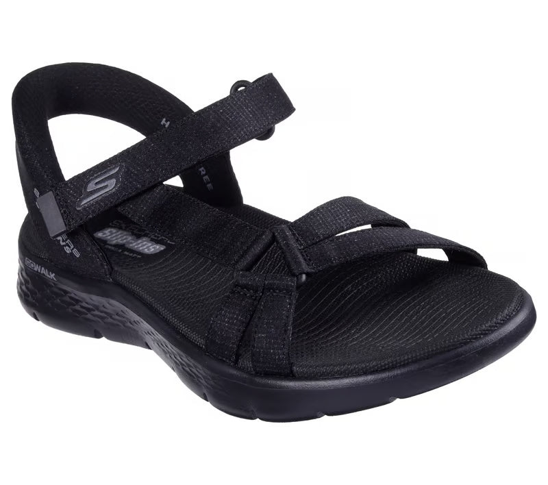 SKECHERS 141481 Sandalia Slip-Ins negro