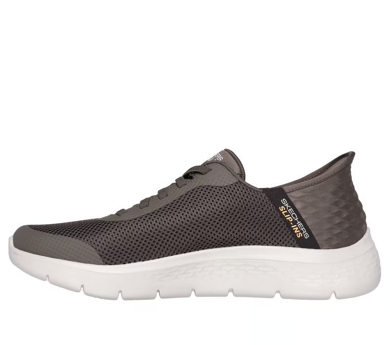 SKECHERS 216324 Deportiva Go Walk Slip-Ins marrón.