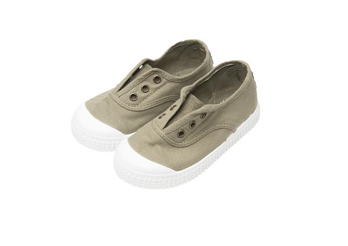 POTOMAC 292 ZAPATILLA DE LONA CON ELASTICO PUNTERA KAKI