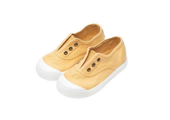 POTOMAC 292 ZAPATILLA DE LONA CON ELASTICO PUNTERA VAINILLA