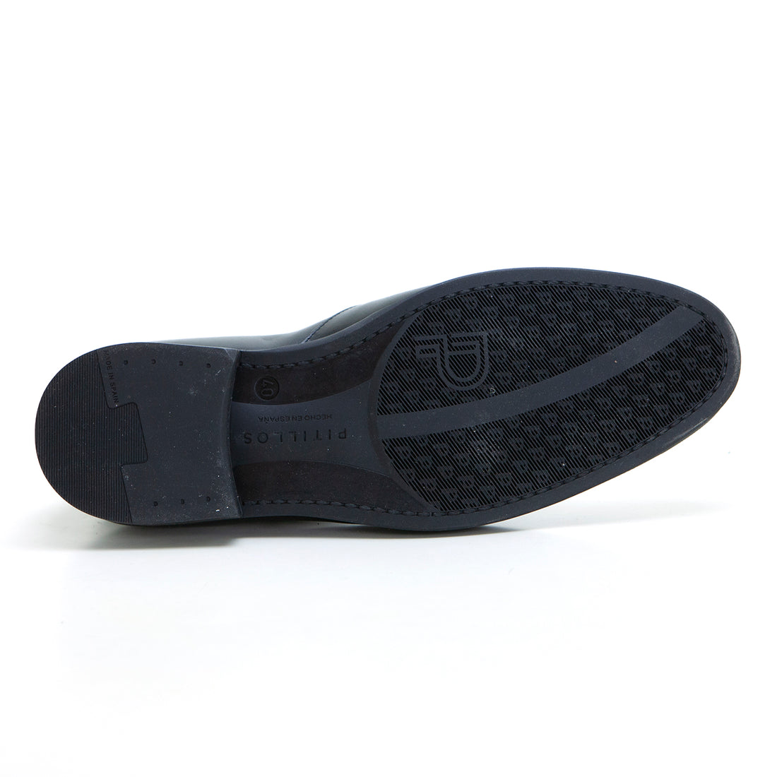 Pitillos 112 Zapato de hombre con cordones negro.