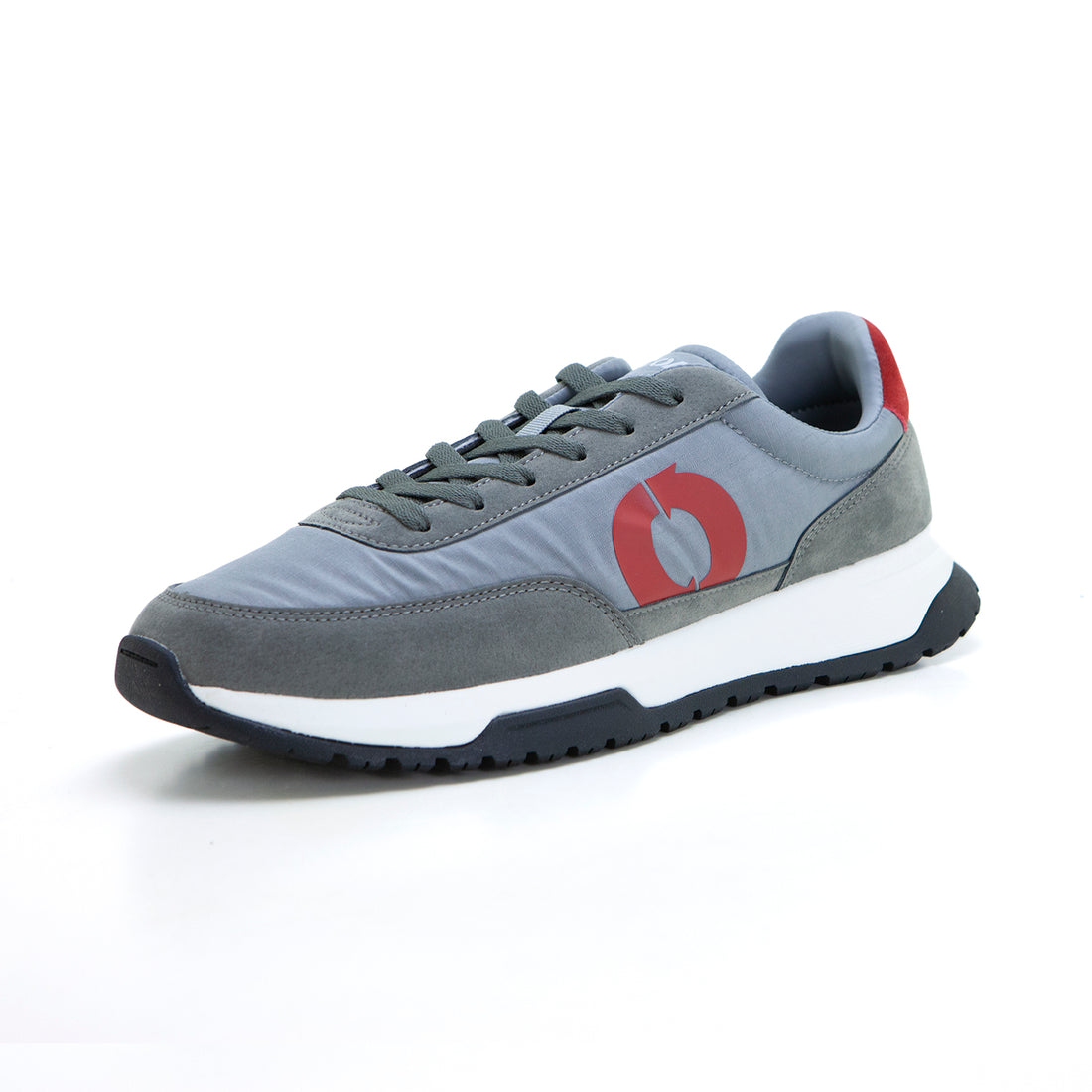 Ecoalf Ventura Zapatilla casual jogging gris rojo