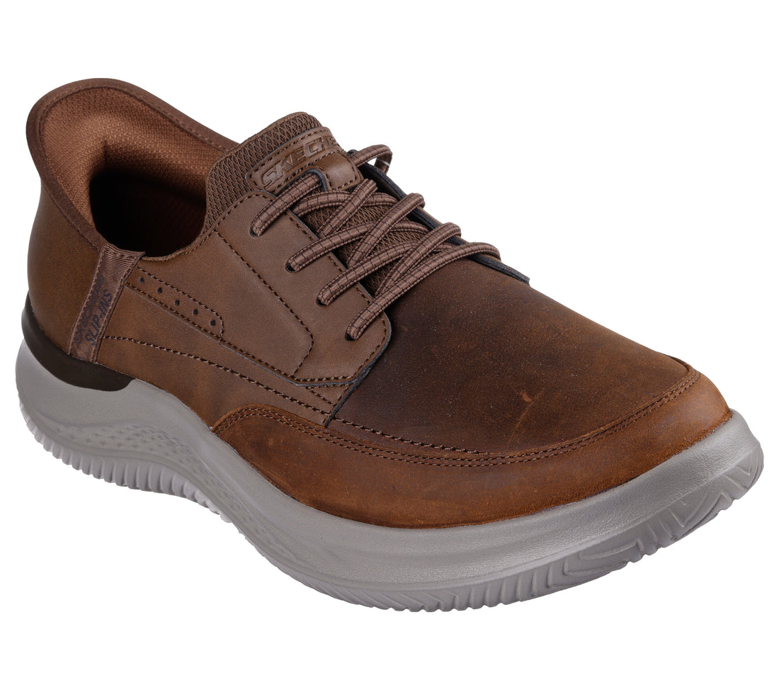 SKECHERS 205211 Zapato de hombre Slip-Ins cuero