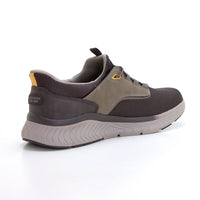 SKECHERS 211190 Zapato de hombre cordones Slip-Ins marrón.