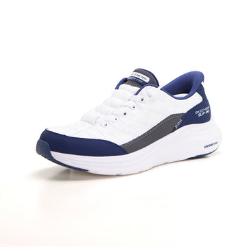 SKECHERS 150404 Deportiva casual acolchada Slip-Ins blanco marino.