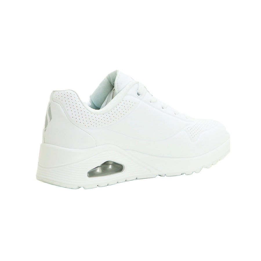 Skechers 177982 Deportiva Uno cámara de aire corazones blanco.