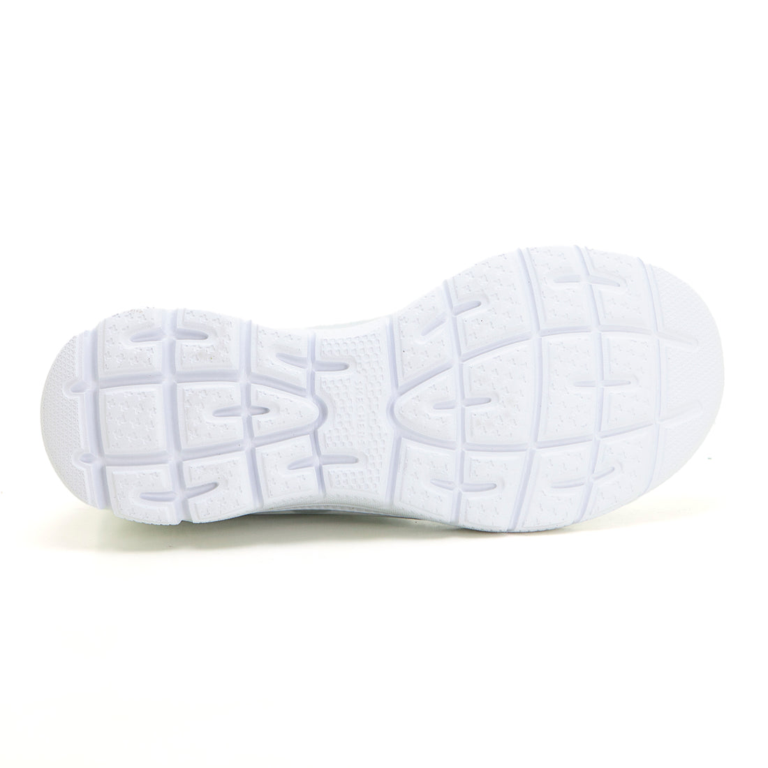 SKECHERS 150611 Deportiva Slip-Ins elásticos blanco plata.