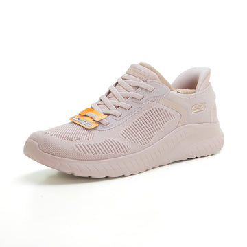 SKECHERS 117497 Deportiva Bobs con Slip-Ins natural