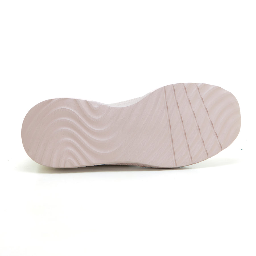 SKECHERS 117497 Deportiva Bobs con Slip-Ins natural