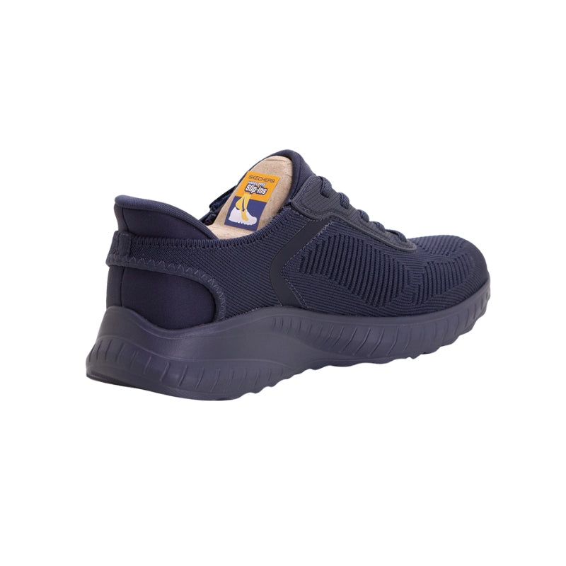 SKECHERS 117497 Deportiva Bobs con Slip-Ins azul oscuro