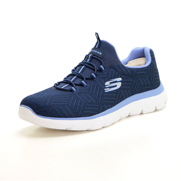 SKECHERS 150119 Deportiva elásticos marino.