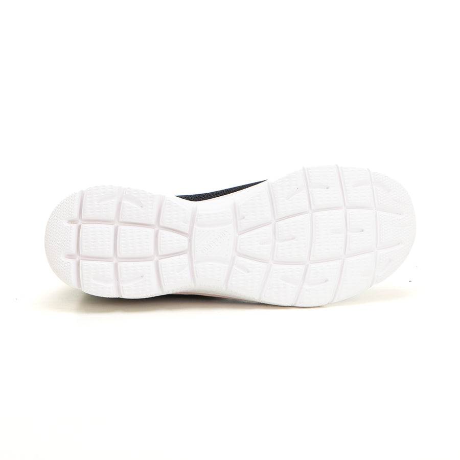 SKECHERS 150119 Deportiva elásticos negro rosa