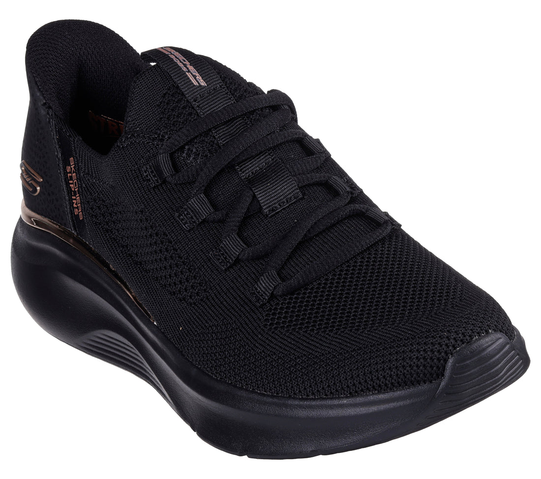 Skechers 117617 Deportivo Slip-Ins acolchado negro.