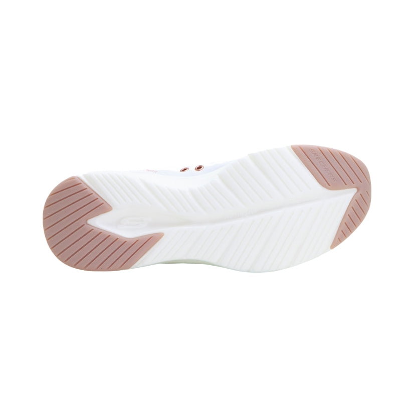 SKECHERS 150404 Deportiva casual acolchada Slip-Ins blanco