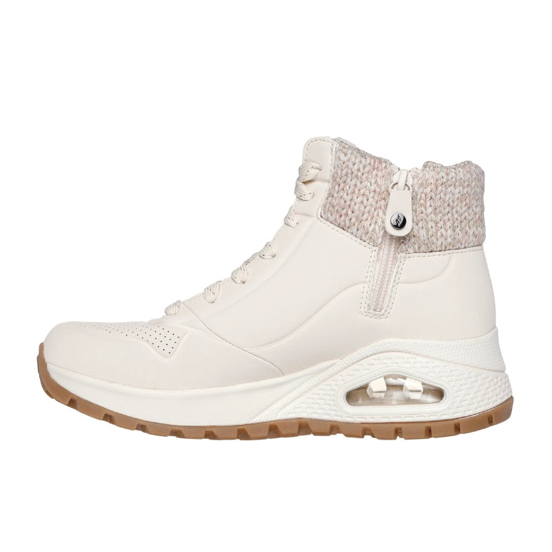 Skechers 167988 Botín Uno mujer cámara de aire beig.