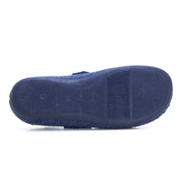 Cabrera 3657 Zapatilla de estar por casa tipo zueco marino.