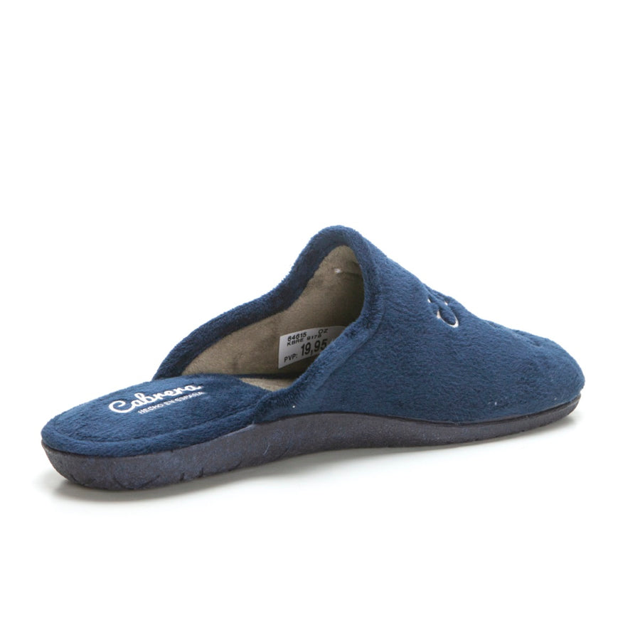 Cabrera 9178 Zapatilla de ir por casa hombre destalonada.
