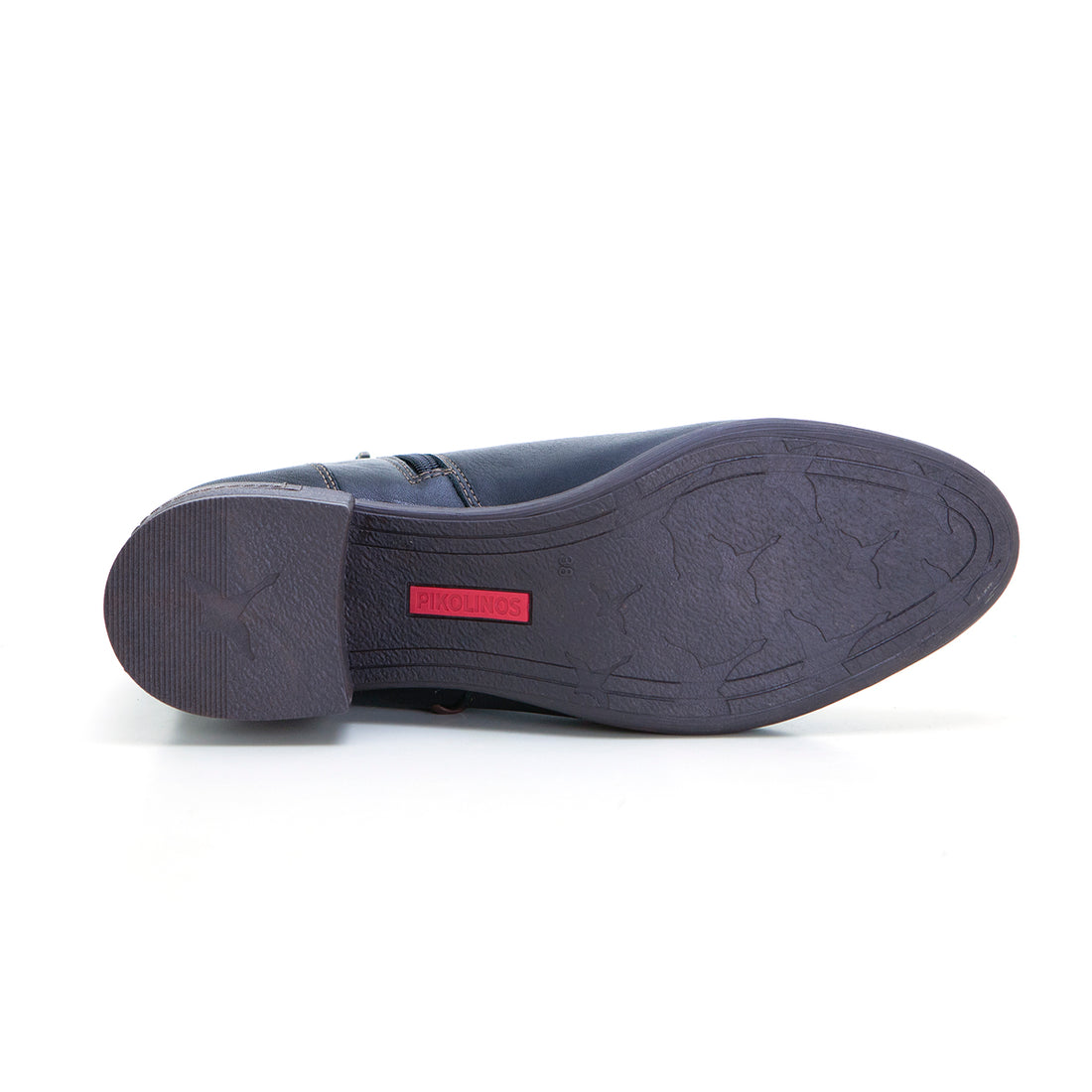 Pikolinos W6W-8950 Botín tacón medio negro.