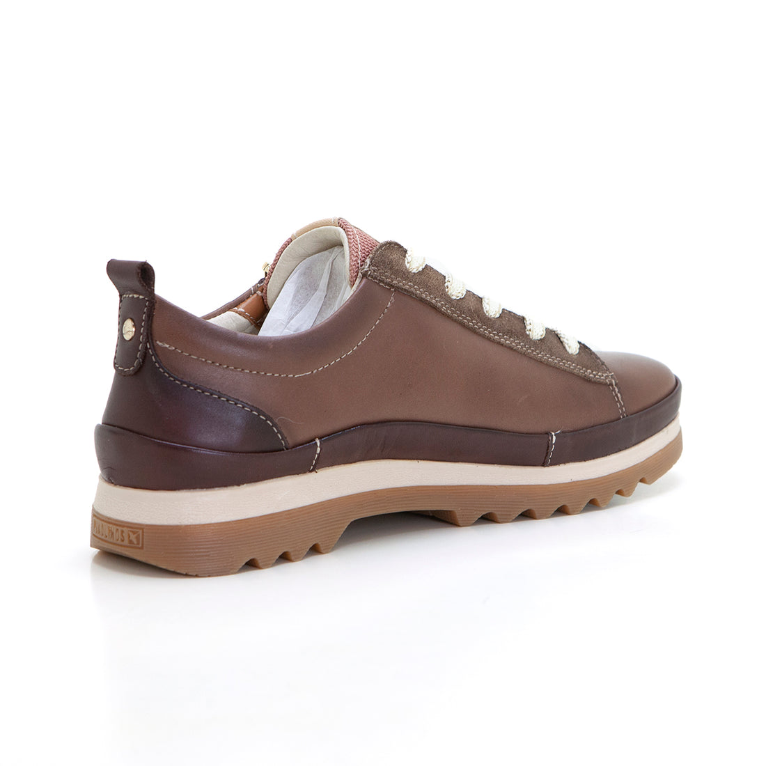 Pikolinos W3W-6979 Zapato casual con cremallera topo.