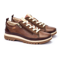 Pikolinos W3W-6979 Zapato casual con cremallera topo.
