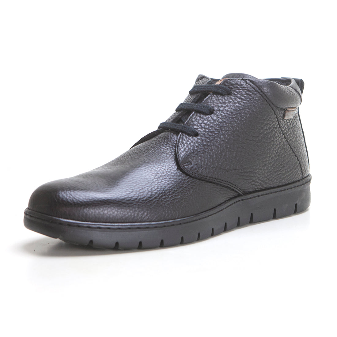 Baerchi 5321 Botín flexible con cordones negro.