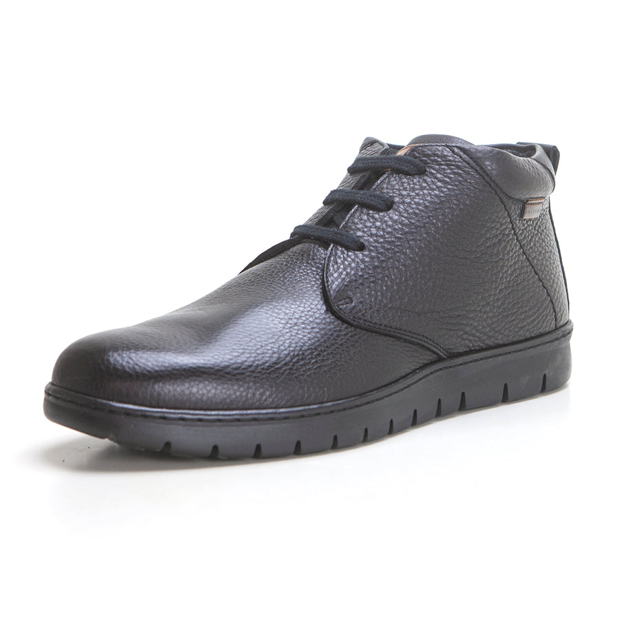 Baerchi 5321 Botín flexible con cordones negro.