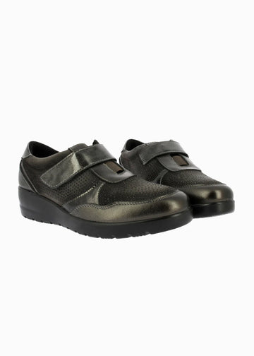Doctor Cutillas 45418Zapato confort velcro musgo