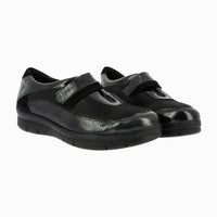 Doctor Cutillas 75605 Zapato confort velcro charol negro