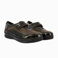 Doctor Cutillas 75605 Zapato confort velcro charol marrón