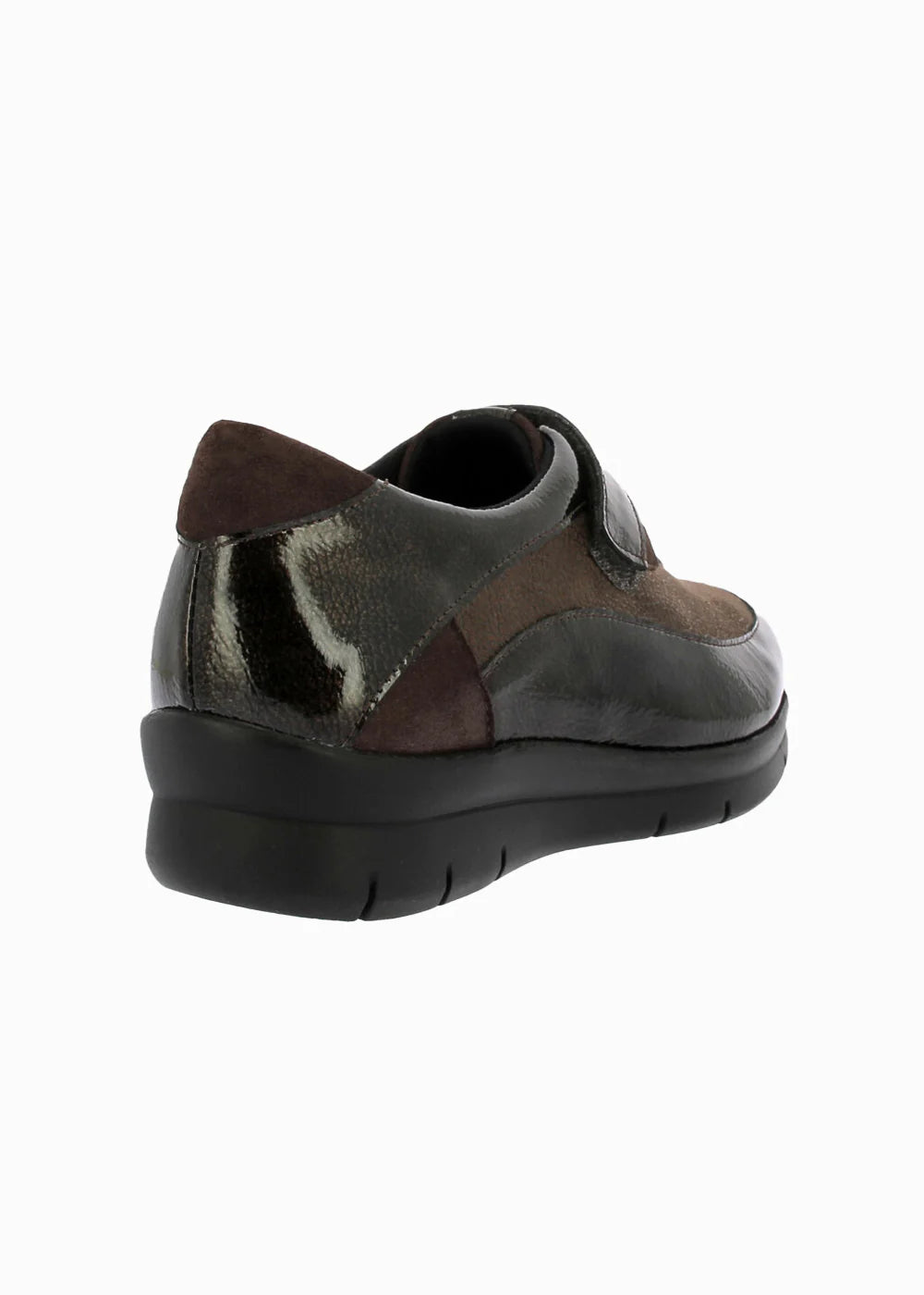 Doctor Cutillas 75605 Zapato confort velcro charol marrón