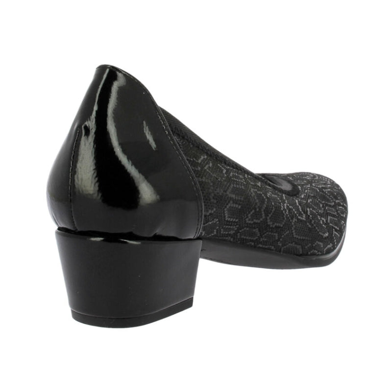 Doctor Cutillas 81762 Zapato de salón ancho especial negro