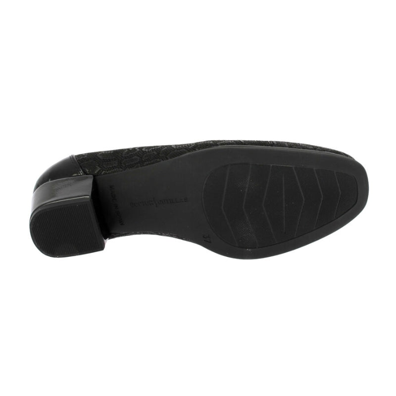 Doctor Cutillas 81762 Zapato de salón ancho especial negro
