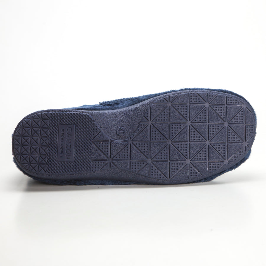 Garzón 6501.275 Zapatilla de ir por casa hombre cerrada marino