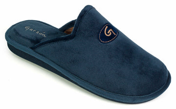 Garzón P351.247 Zapatilla de ir por casa hombre destalonada especial parquet marino