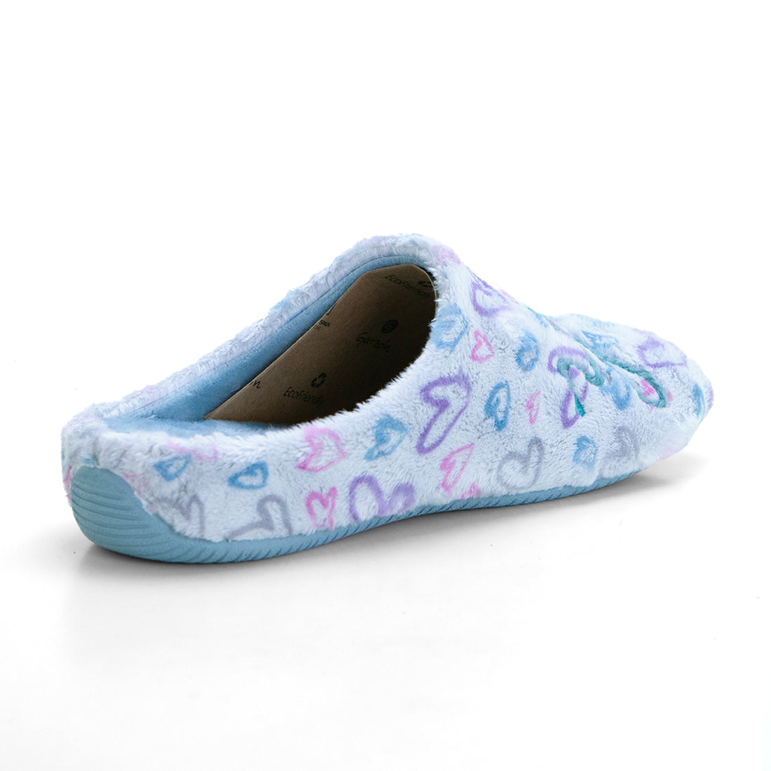 Garzón 15373.275 Zapatilla de estar por casa destalonada love you.