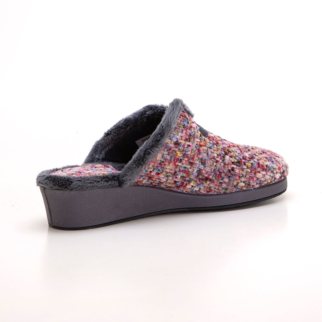 Garzón 1725.594 Zapatilla de estar por casa mujer con cuña multicolor.