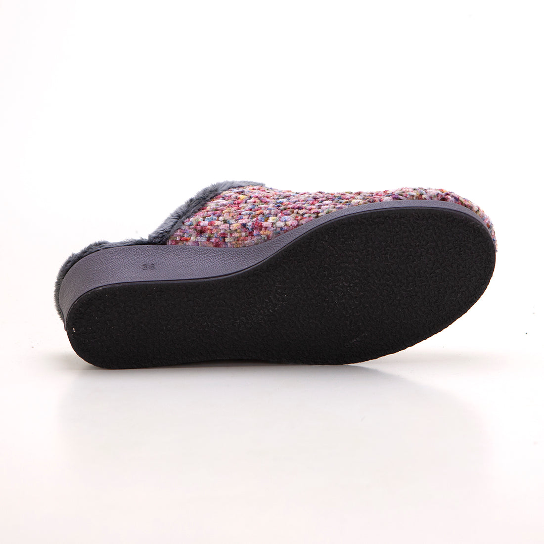 Garzón 1725.594 Zapatilla de estar por casa mujer con cuña multicolor.
