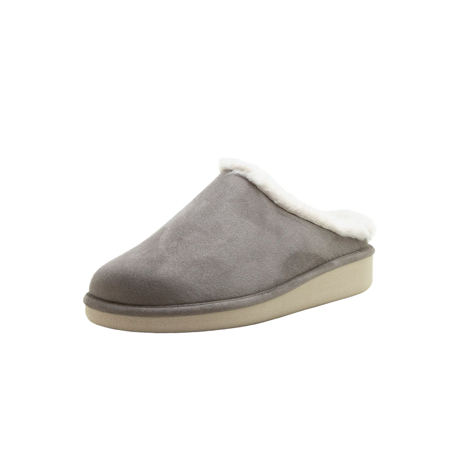 Garzón C140.550 Zapatilla de estar por casa destalonada forrada musgo