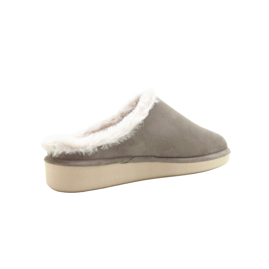 Garzón C140.550 Zapatilla de estar por casa destalonada forrada musgo