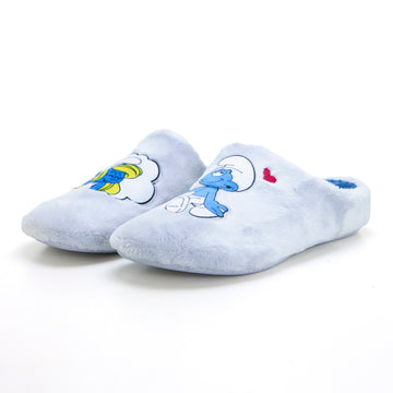 Garzón 15368.275 Zapatilla de estar por casa Pitufos plata.