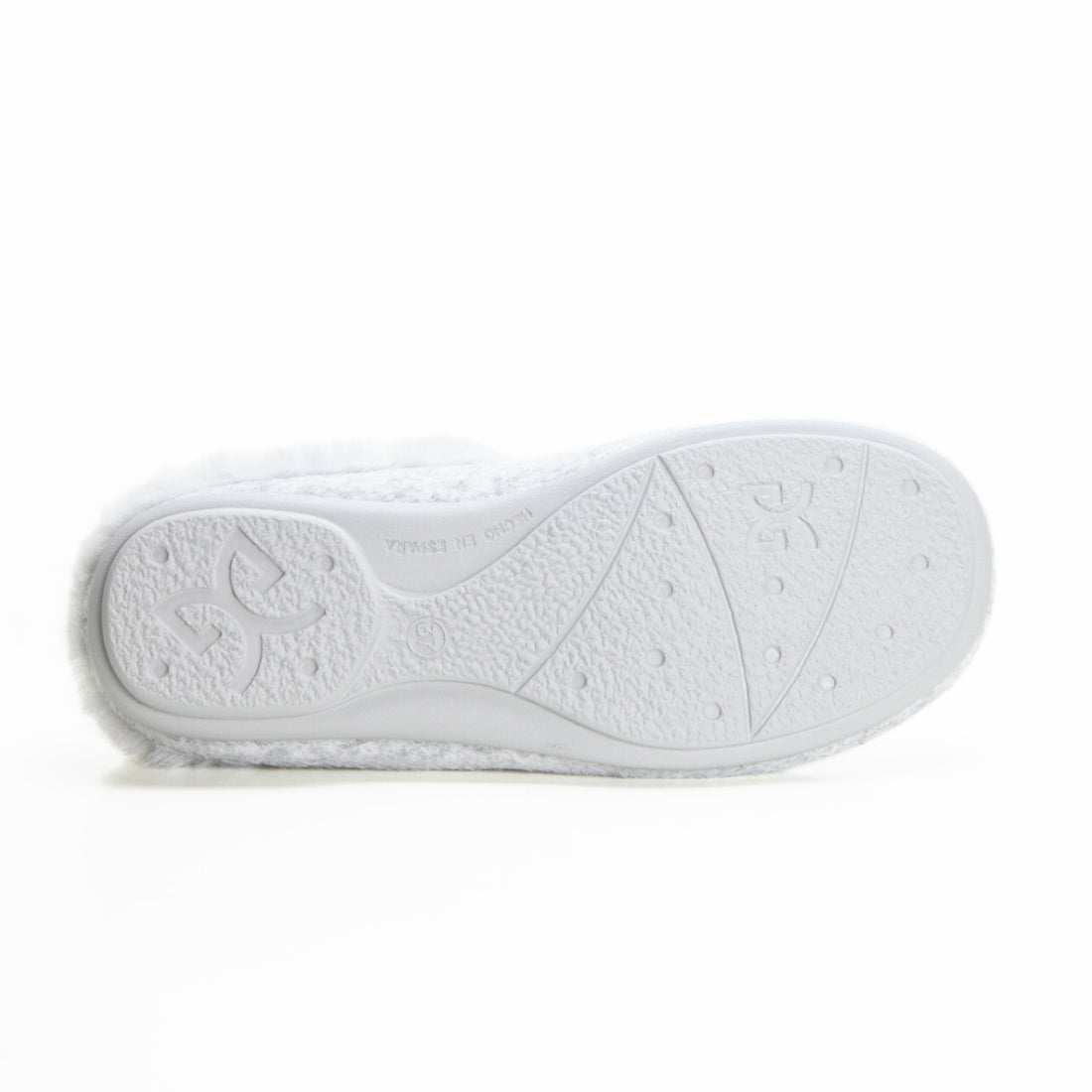 Garzón 5003.279 Zapatilla de estar por casa destalonada ratones gris.