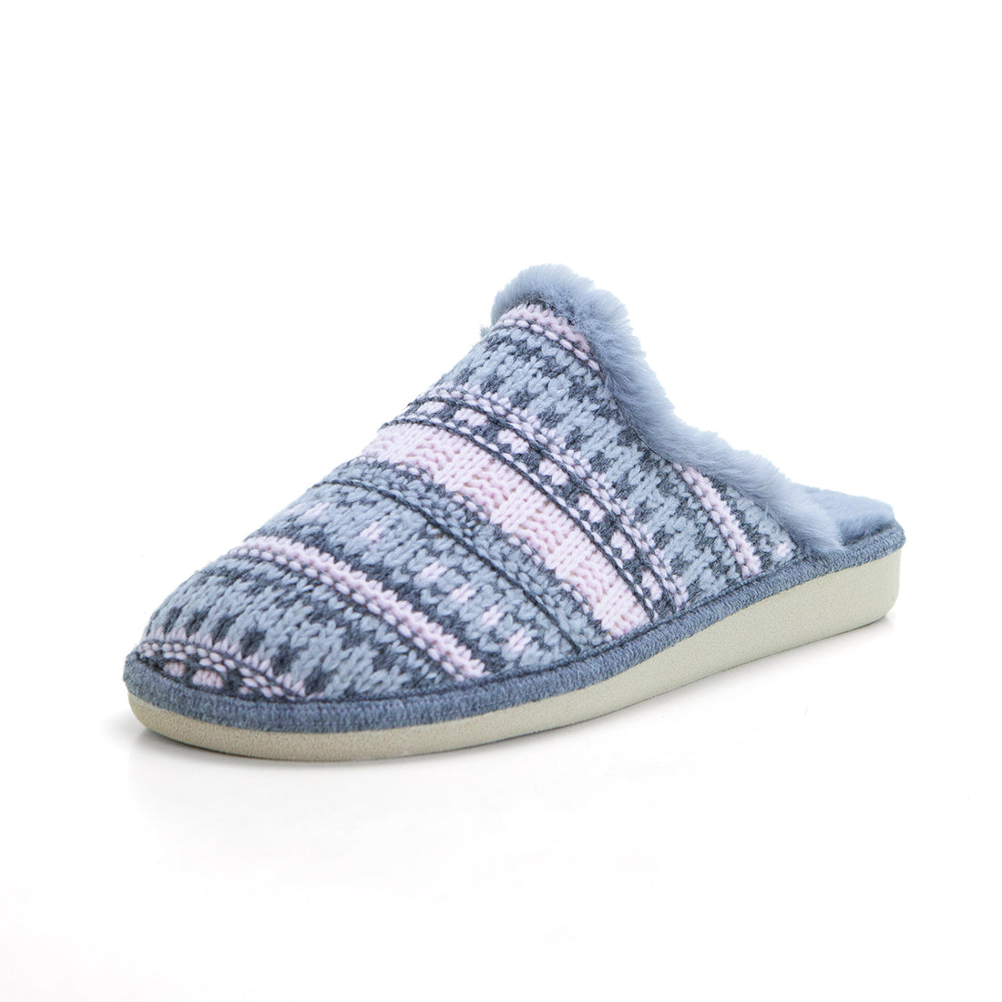 Garzón P450.357 Zapatilla de estar por casa destalonada lana gris.