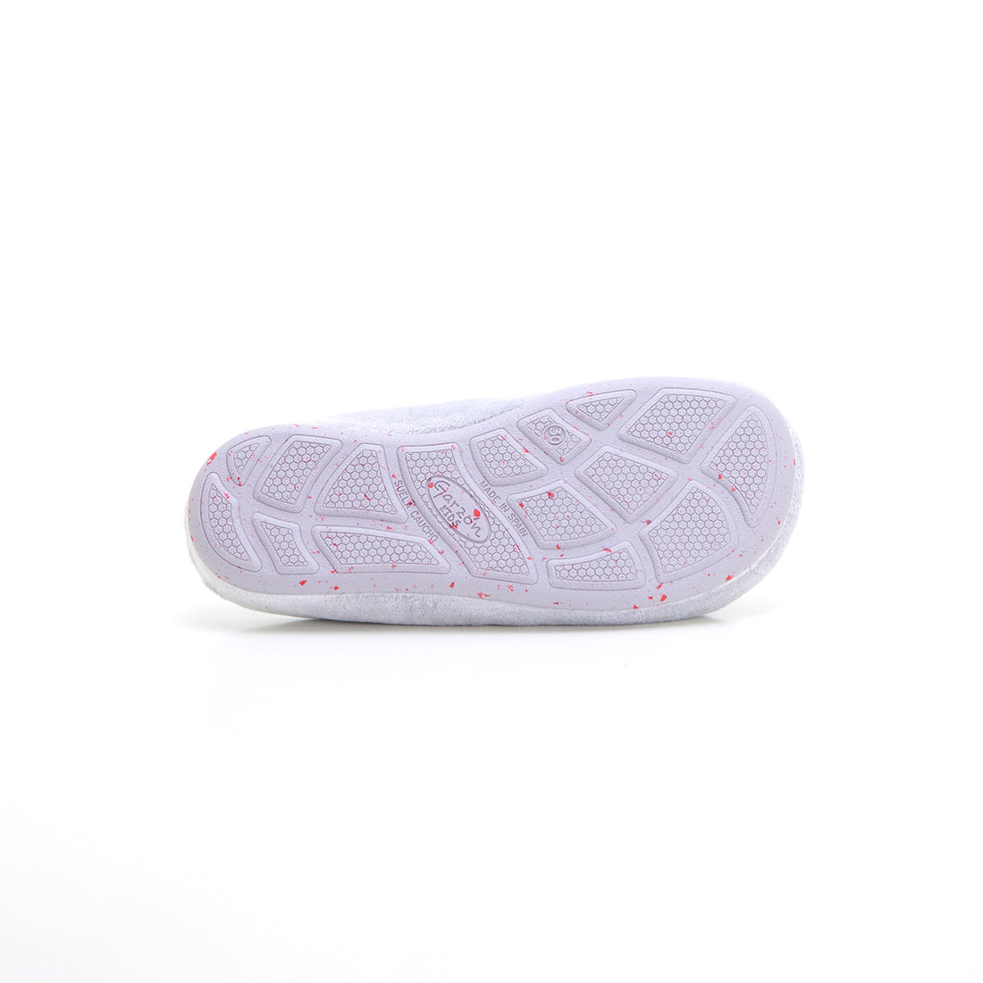 Garzón N4733.247 Zapatilla de estar por casa destalonada ratones gris.