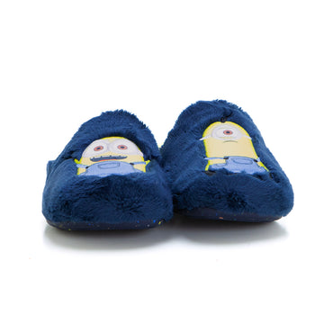 Garzón N4708.275 Zapatilla de estar por casa destalonada muñecos amarillos.