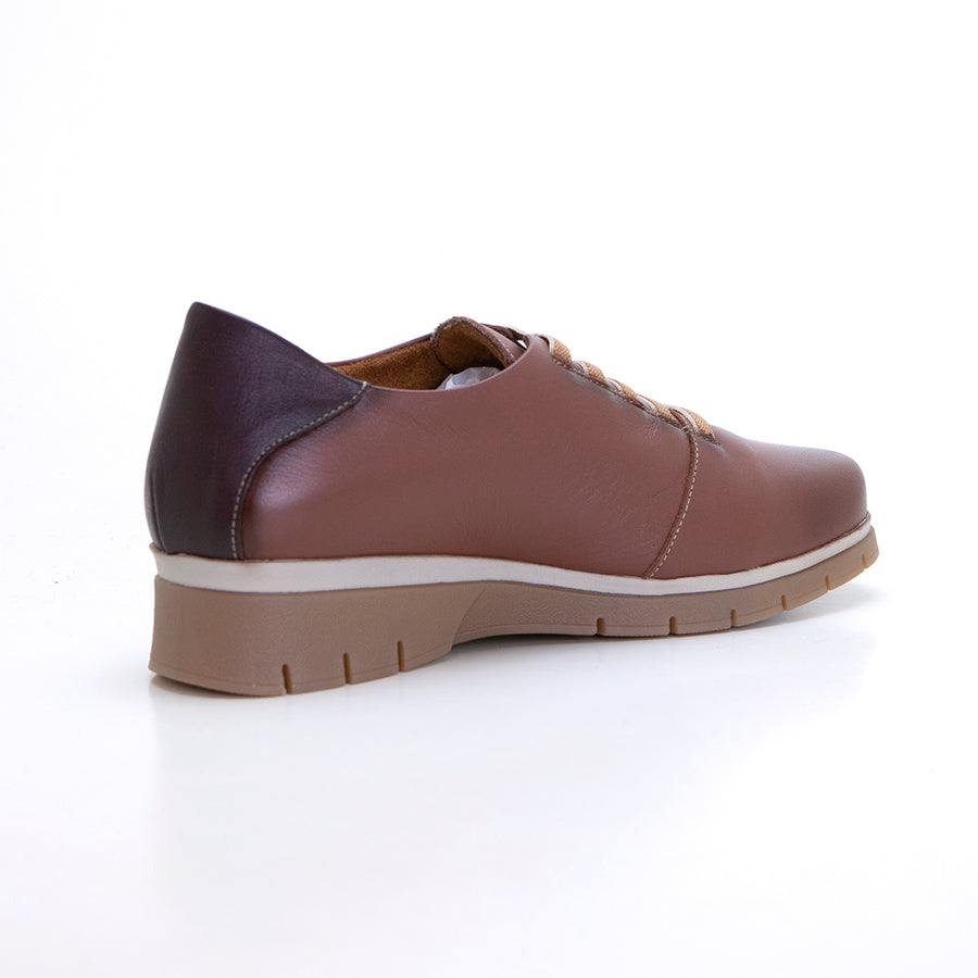Valerias 2385 Zapato sport con elásticos cuero.