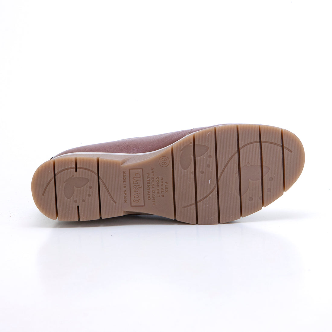 Valerias 2385 Zapato sport con elásticos cuero.