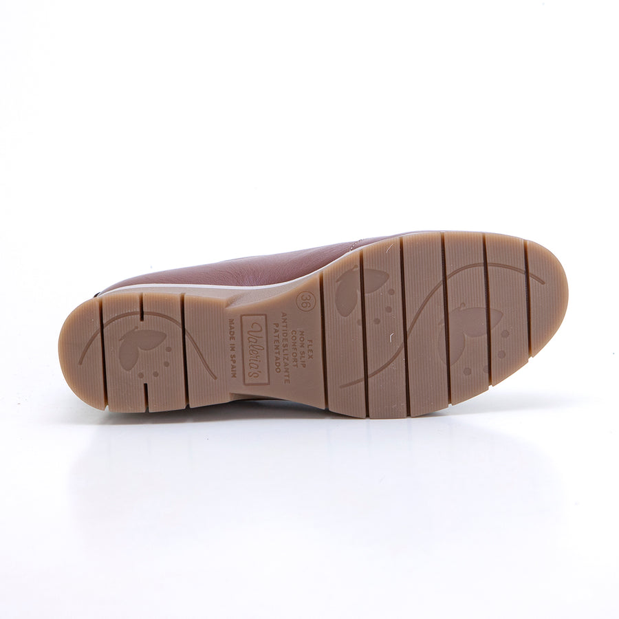 Valerias 2385 Zapato sport con elásticos cuero.