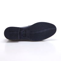Valerias 2393 Mocasín plano mujer negro.