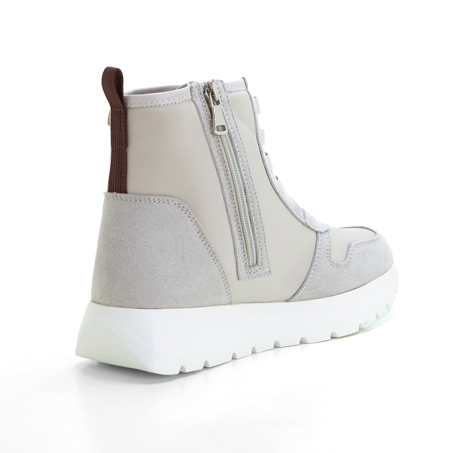 Eoligeros Neve Bota ultraligera con elásticos beige