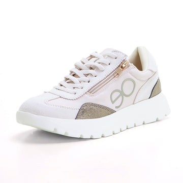 Eoligeros Demi deportivo ultraligero cremallera crema